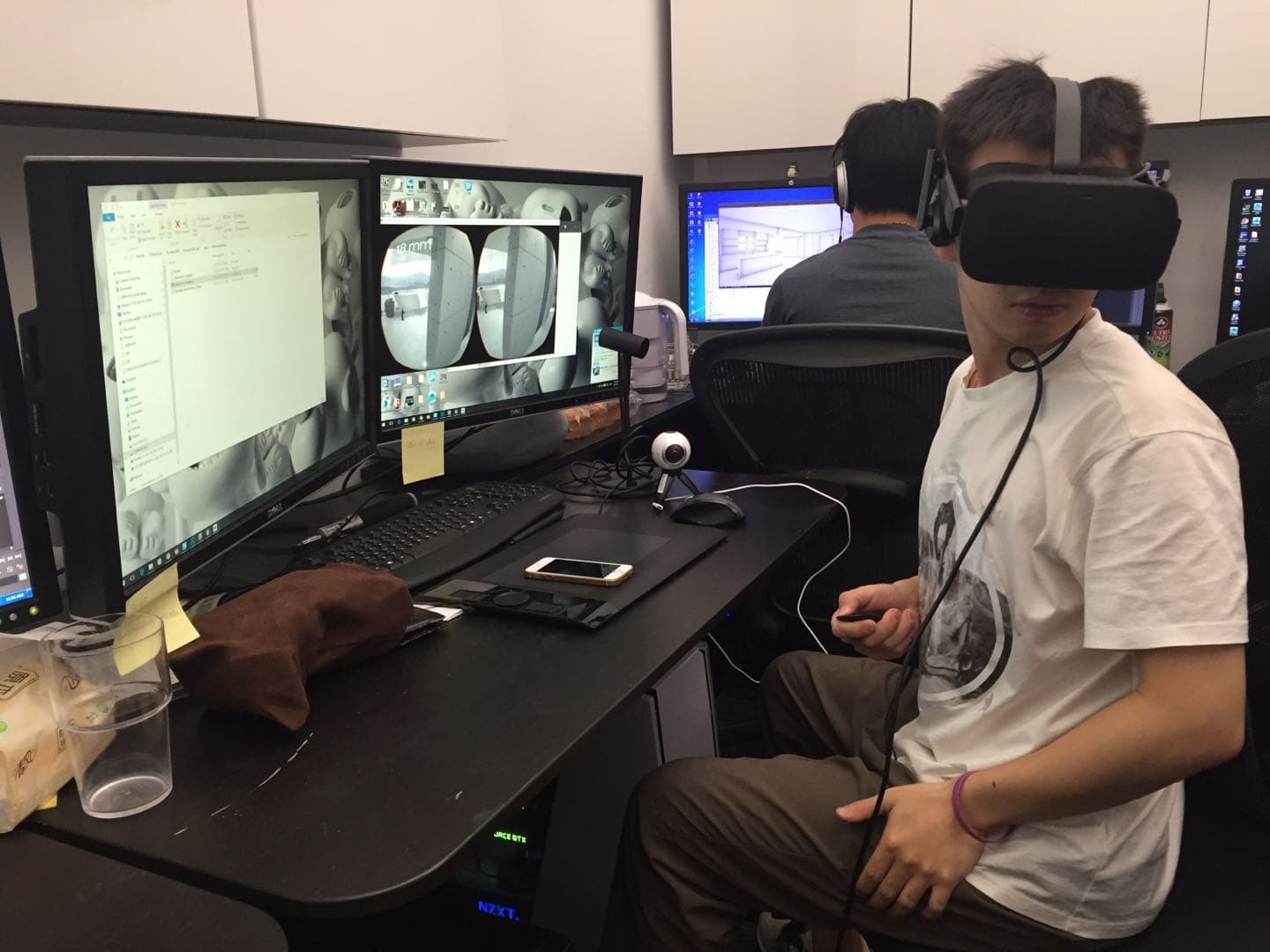 First job as a VR content creator — 2
